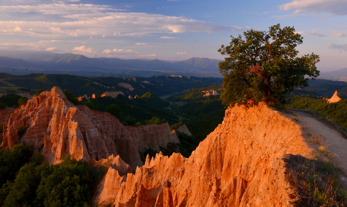 Pirin Mountains Sand Pyramids, Bulgaria