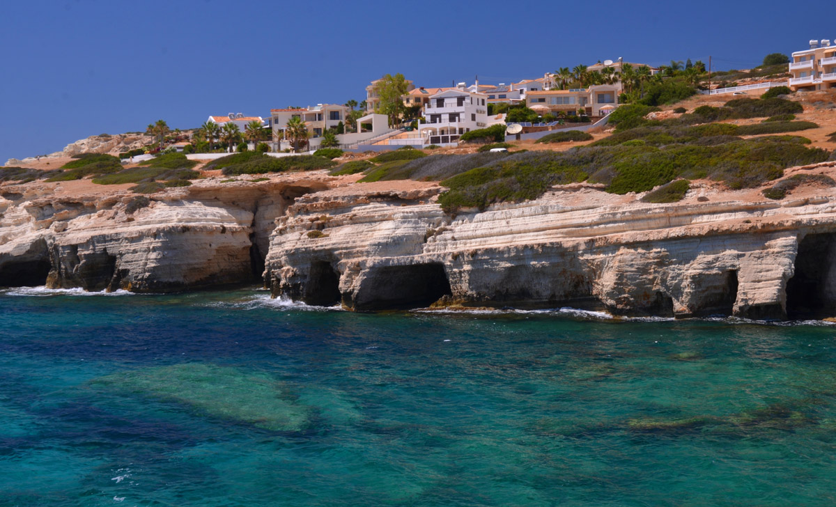Sea Caves at Peyia, Cyprus