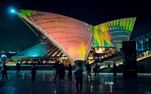 Sydney Opera House at night