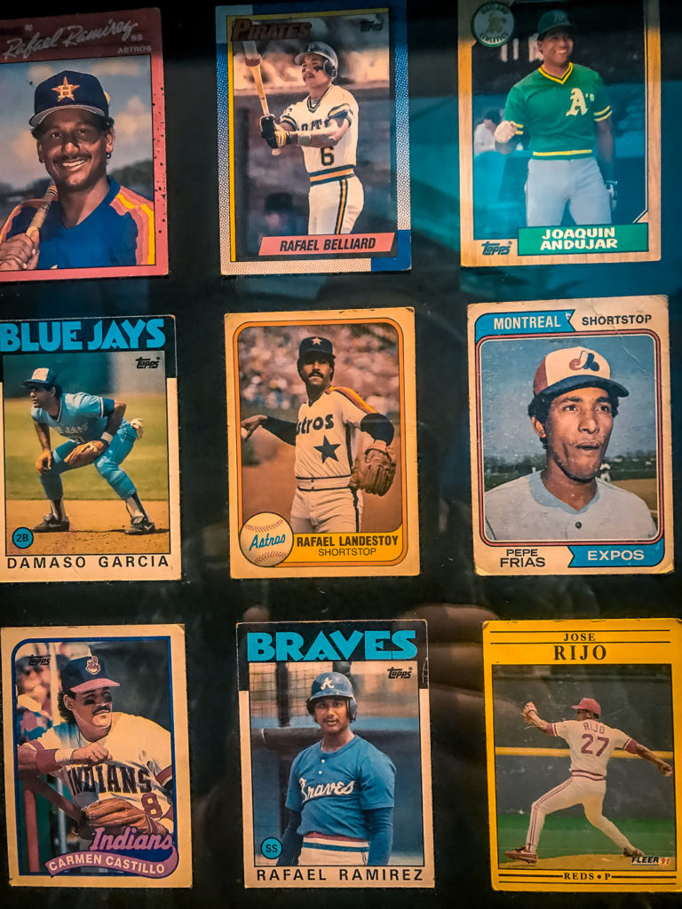Baseball Cards, Museo Leon, Santiago