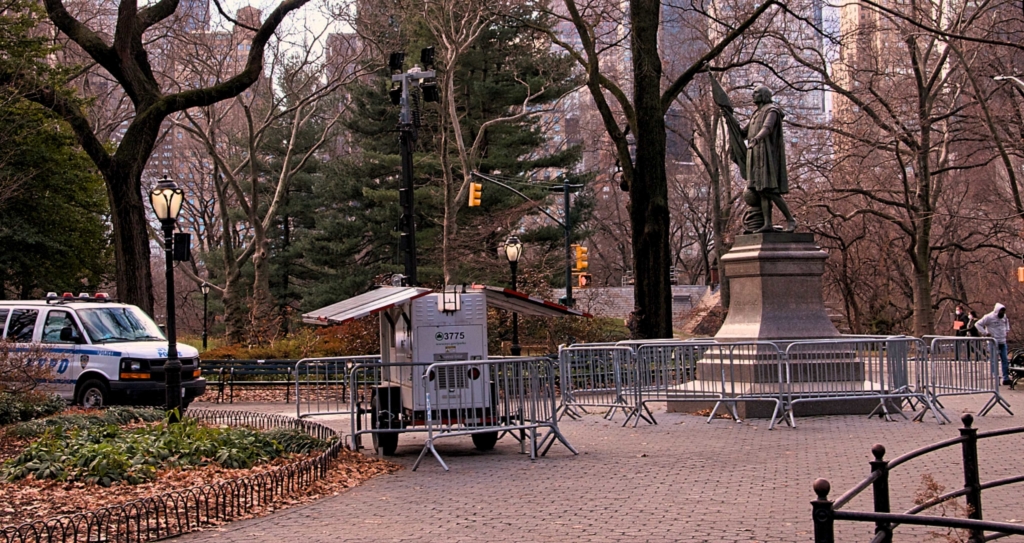 Columbus Statue Central Park