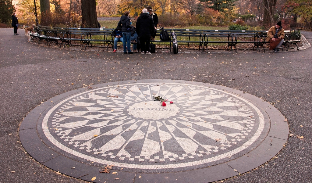 Imagine Mural, Strawberry Fields, Central Park