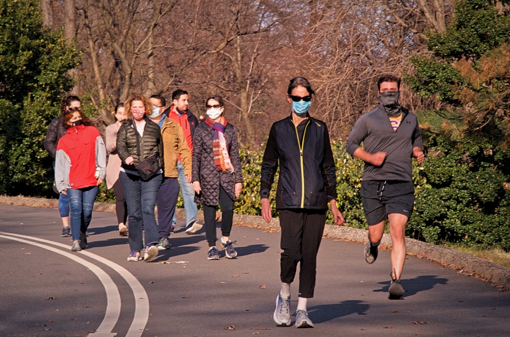 Central Park Walkers