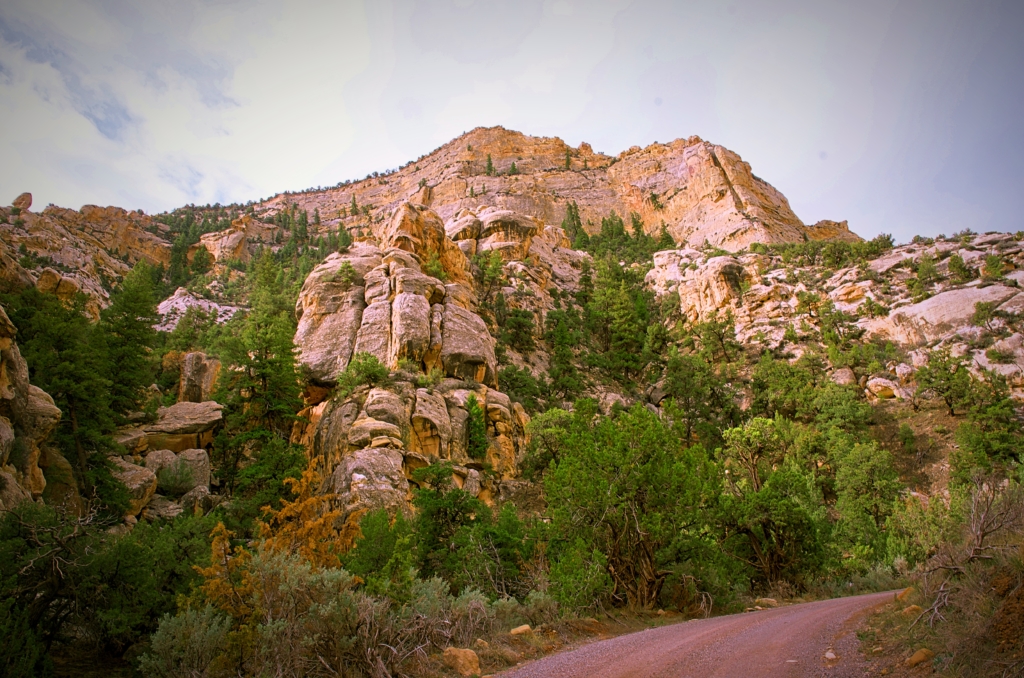 Echo Park Road Rock Formation, Dinosaur National Monument